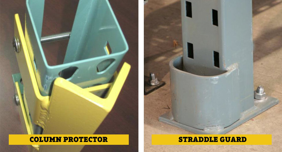 Rack Protectors Straddle Guards